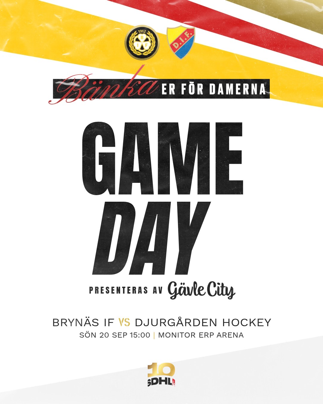 Brynäs SDHL Gameday 26/27 preview